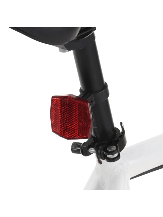 Kolo s pevným převodem bílé a zelené 700c 55 cm
