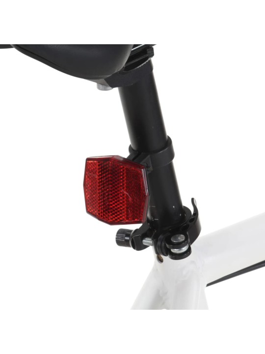 Kolo s pevným převodem bílé a modré 700c 55 cm