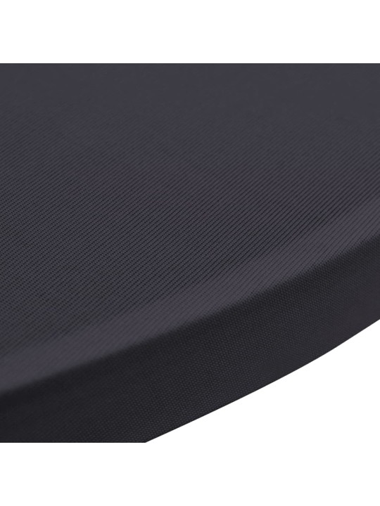 Strečové návleky na stůl 4 ks 80 cm antracitové