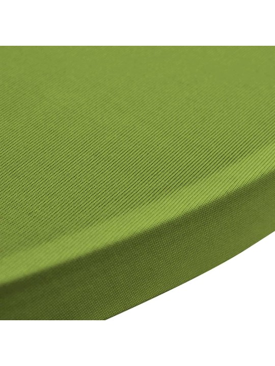 Strečový návlek na stůl 4 ks 70 cm zelený