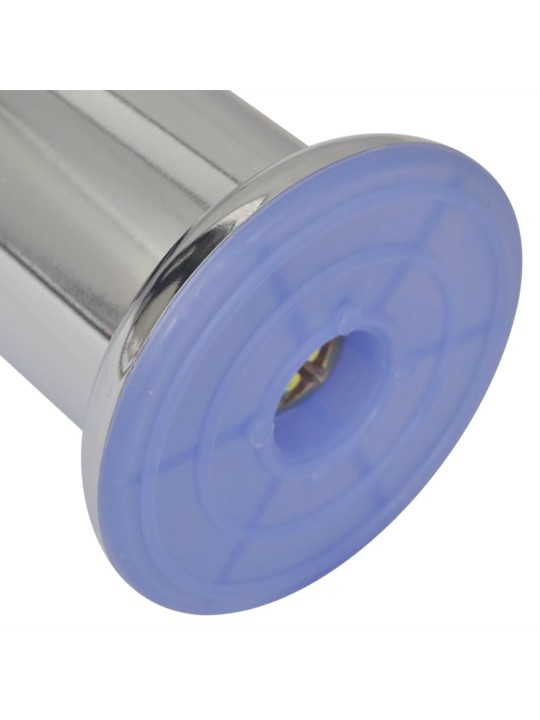 Kulaté nohy k pohovce 8 ks chrom 60 mm