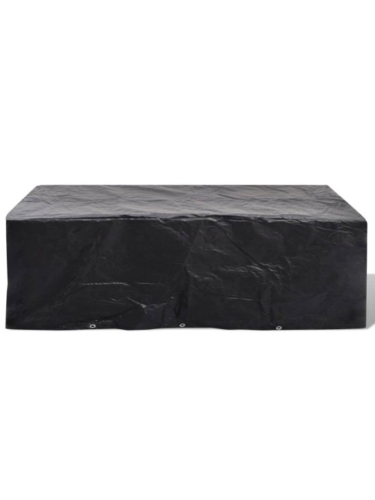Plachty na zahradní nábytek 2 ks polyratan 10 oček 300 x 140 cm
