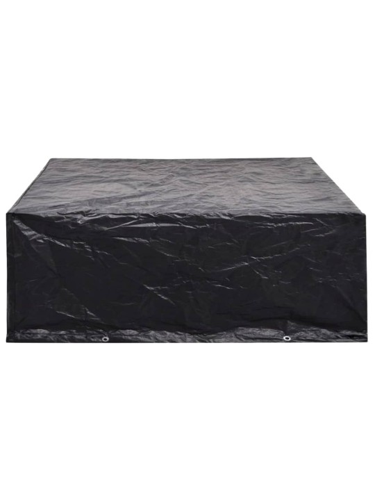 Plachty na zahradní nábytek 2 ks 8 oček 250 x 210 x 90 cm