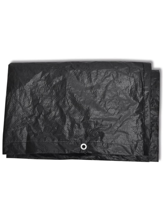 Plachty na zahradní nábytek 2 ks 8 oček 250 x 210 x 90 cm