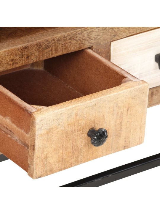 TV stolek 120 x 30 x 40 cm masivní recyklované dřevo