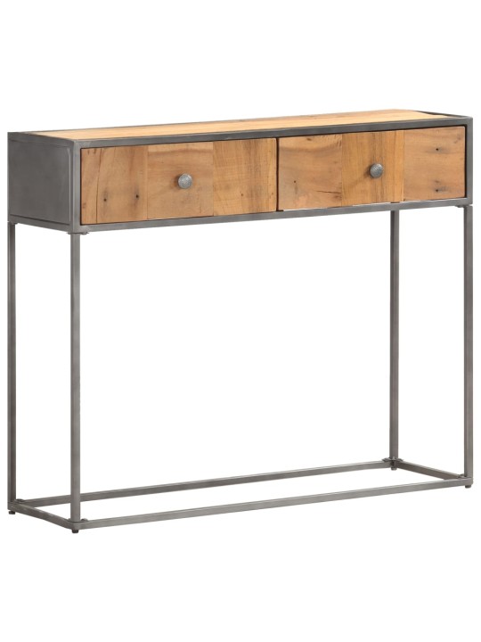 Konzolový stolek 90 x 30 x 75 cm masivní recyklované dřevo