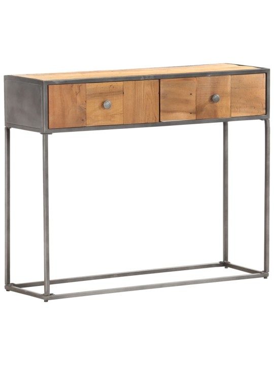 Konzolový stolek 90 x 30 x 75 cm masivní recyklované dřevo