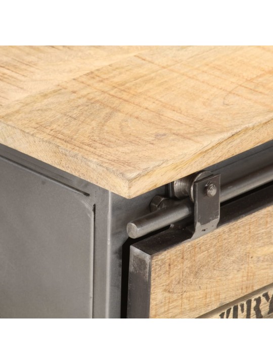 TV stolek 120 x 30 x 40 cm masivní mangovníkové dřevo