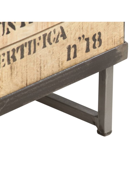 Příborník 60 x 30 x 70 cm masivní mangovníkové dřevo