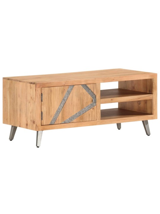 Konferenční stolek 90 x 45 x 40 cm masivní akáciové dřevo