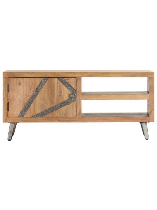 Konferenční stolek 90 x 45 x 40 cm masivní akáciové dřevo