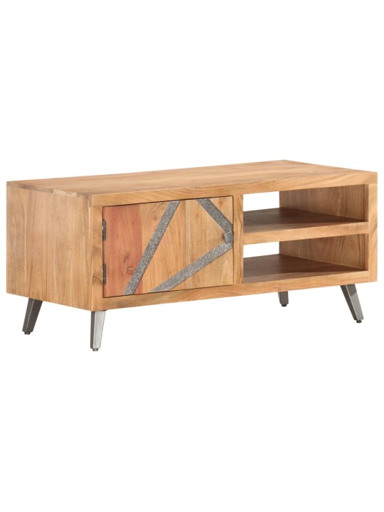 Konferenční stolek 90 x 45 x 40 cm masivní akáciové dřevo