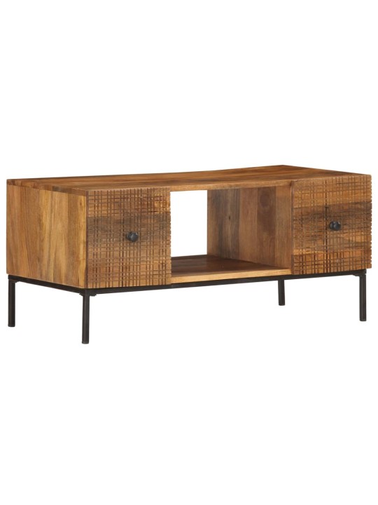 Konferenční stolek 90 x 45 x 40 cm masivní mangovníkové dřevo