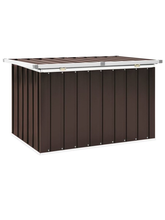 Zahradní úložný box hnědý 109 x 67 x 65 cm