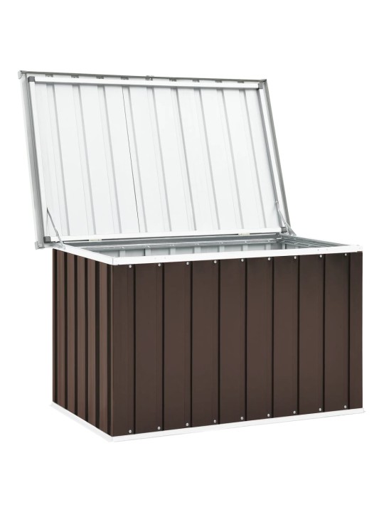 Zahradní úložný box hnědý 109 x 67 x 65 cm