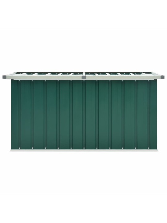 Zahradní úložný box zelený 129 x 67 x 65 cm