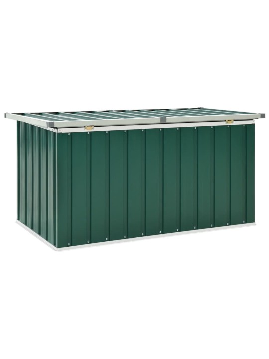 Zahradní úložný box zelený 129 x 67 x 65 cm