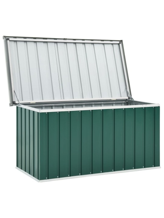 Zahradní úložný box zelený 129 x 67 x 65 cm