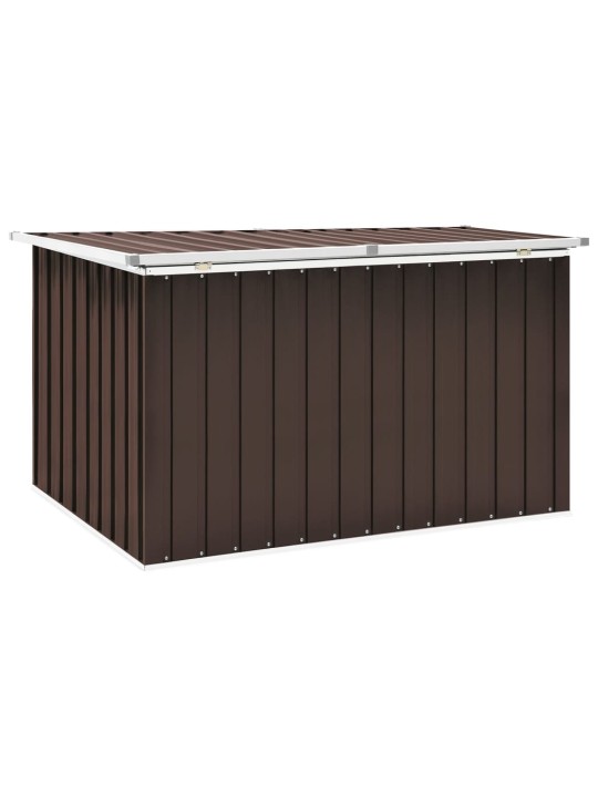 Zahradní úložný box hnědý 149 x 99 x 93 cm