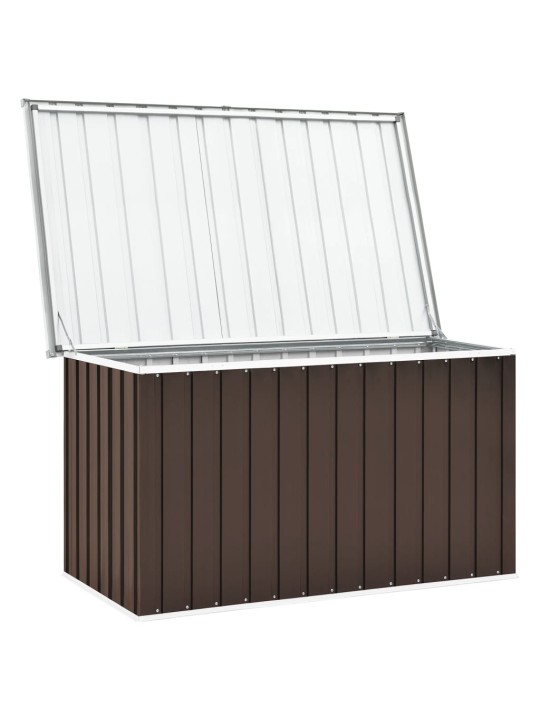 Zahradní úložný box hnědý 149 x 99 x 93 cm