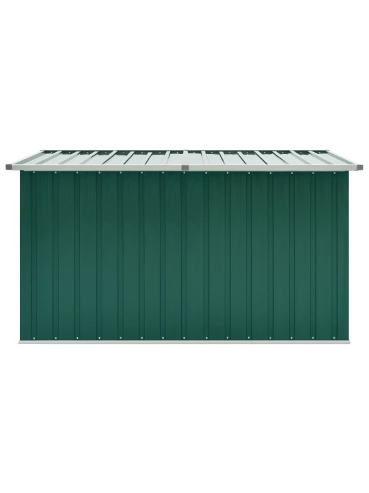 Zahradní úložný box zelený 171 x 99 x 93 cm