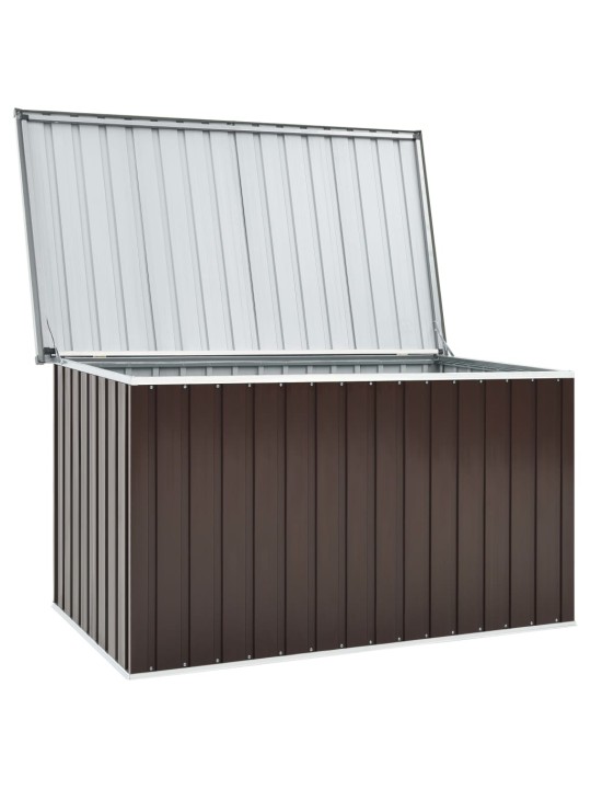 Zahradní úložný box hnědý 171 x 99 x 93 cm