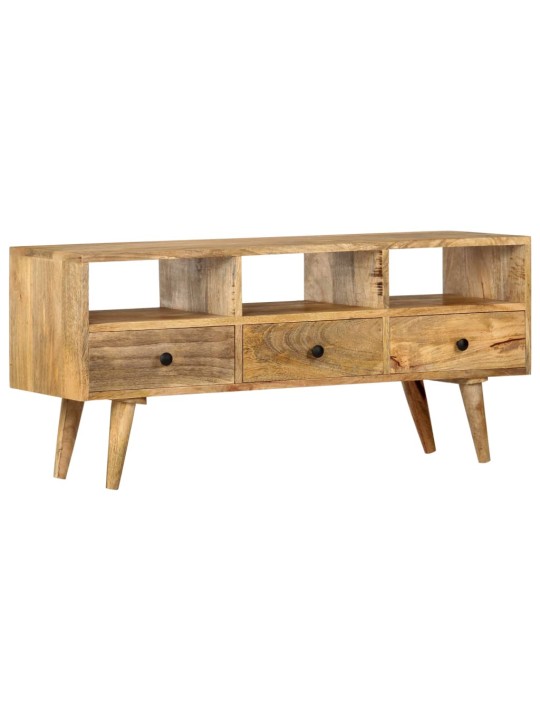 TV stolek 110 x 36 x 50 cm masivní mangovníkové dřevo