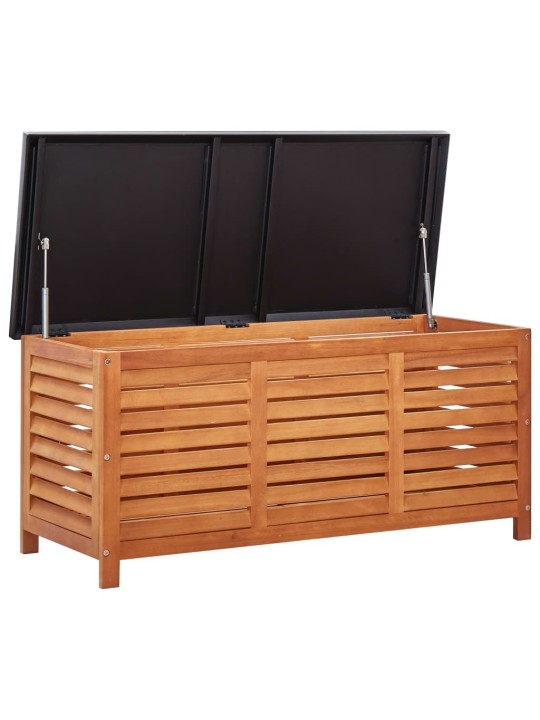 Zahradní úložný box 117 x 50 x 55 cm masivní eukalyptové dřevo