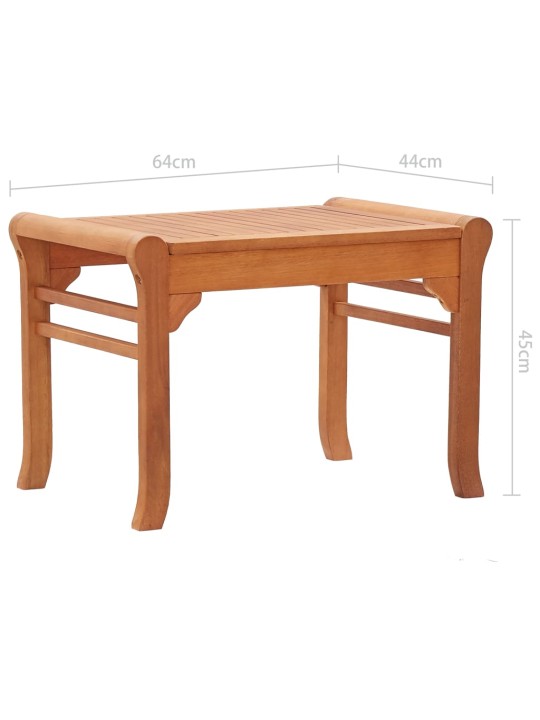 Zahradní lavice 64 cm masivní eukalyptus