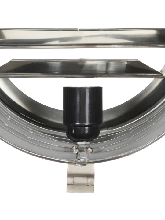Stojací lampa na stativu černá masivní mangovník 171 cm