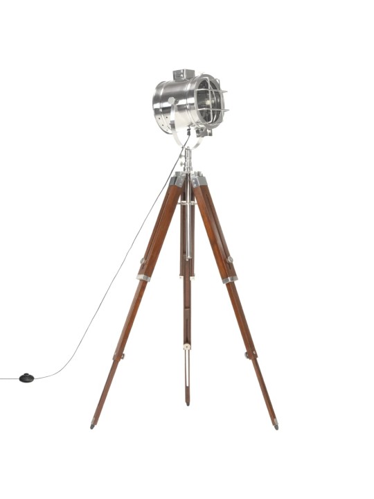 Stojací lampa na stativu masivní mangovníkové dřevo 165 cm