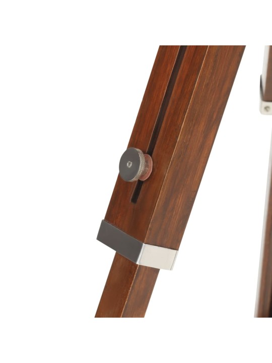Stojací lampa na stativu masivní mangovníkové dřevo 165 cm