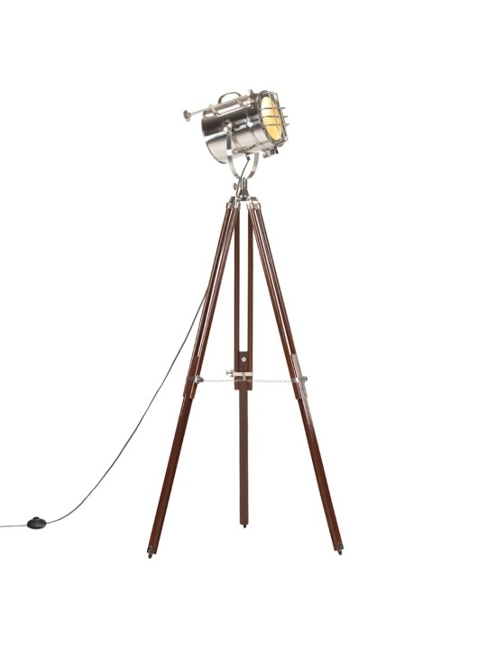 Stojací lampa na stativu masivní mangovníkové dřevo 180 cm