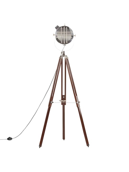 Stojací lampa na stativu masivní mangovníkové dřevo 180 cm