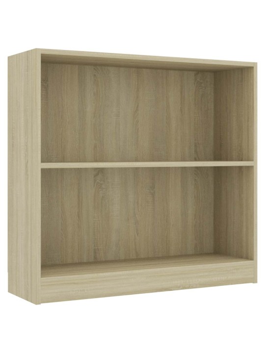 Knihovna dub sonoma 80x24x75 cm kompozitní dřevo