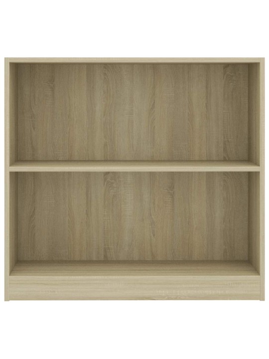 Knihovna dub sonoma 80x24x75 cm kompozitní dřevo