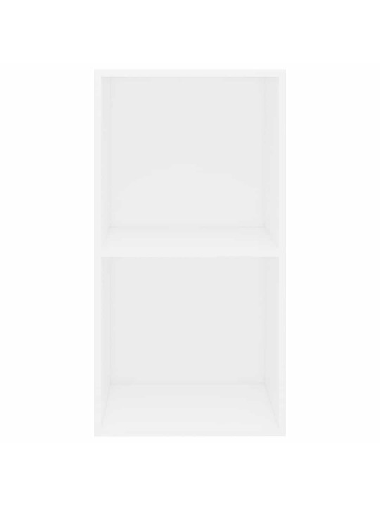 Knihovna bílá 40x30x76,5 cm kompozitní dřevo