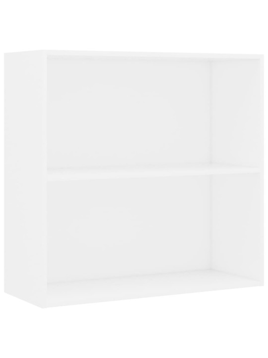 Knihovna bílá 80x30x76,5 cm kompozitní dřevo
