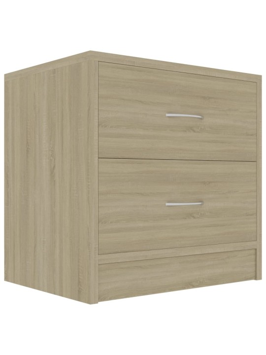 Noční stolky 2 ks dub sonoma 40 x 30 x 40 cm kompozitní dřevo