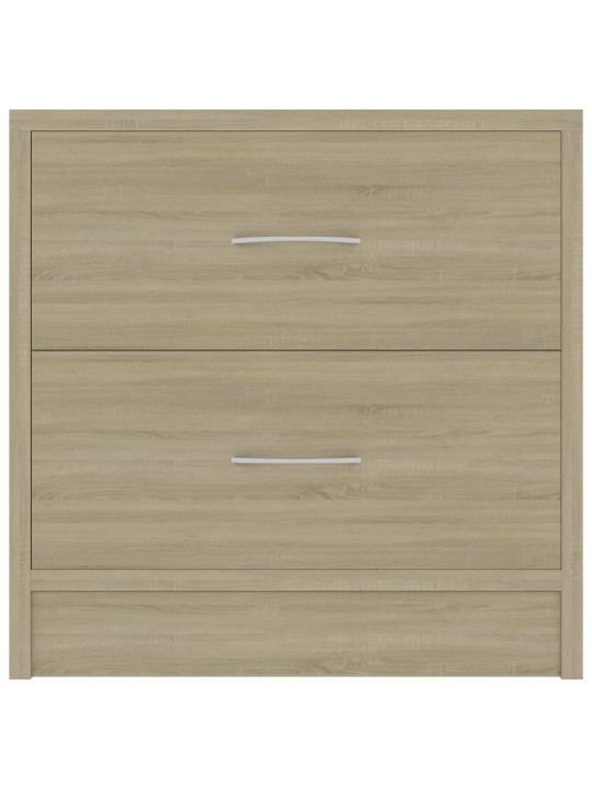Noční stolky 2 ks dub sonoma 40 x 30 x 40 cm kompozitní dřevo