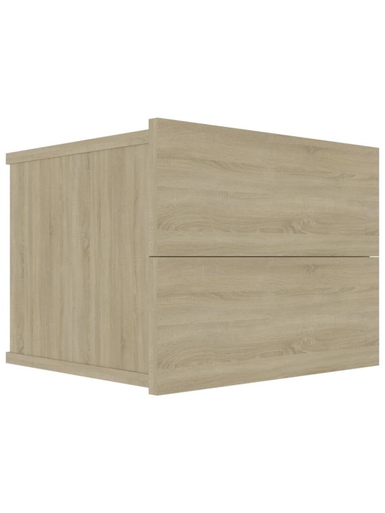 Noční stolky 2 ks dub sonoma 40 x 30 x 30 cm kompozitní dřevo