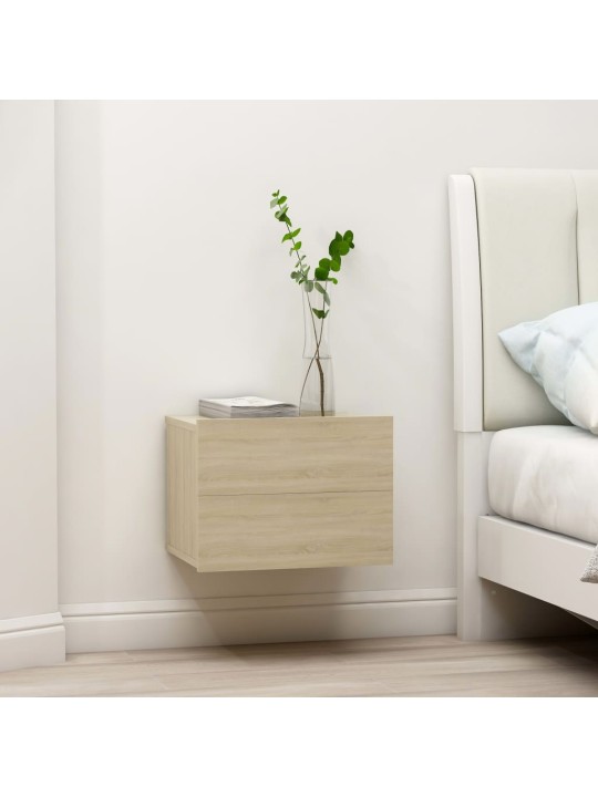 Noční stolky 2 ks dub sonoma 40 x 30 x 30 cm kompozitní dřevo