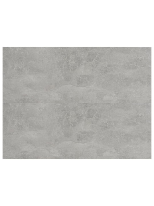 Noční stolky 2 ks betonově šedé 40x30x30 cm kompozitní dřevo