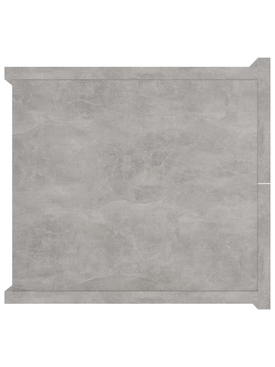 Noční stolky 2 ks betonově šedé 40x30x30 cm kompozitní dřevo
