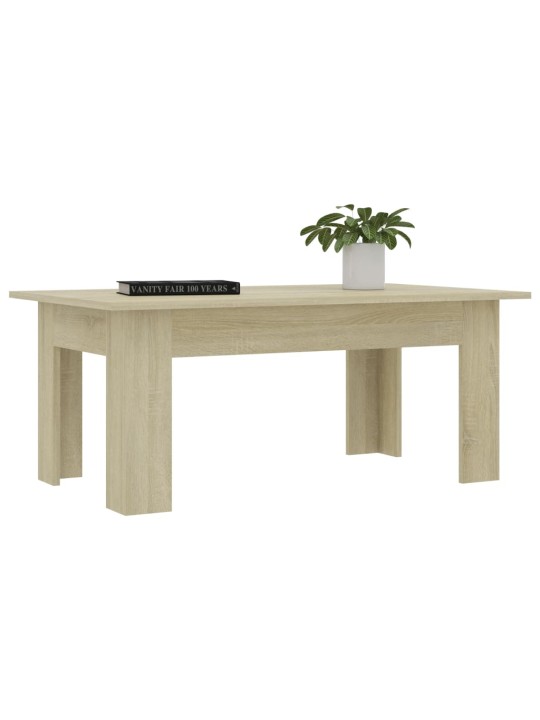 Konferenční stolek dub sonoma 100 x 60 x 42 cm kompozitní dřevo