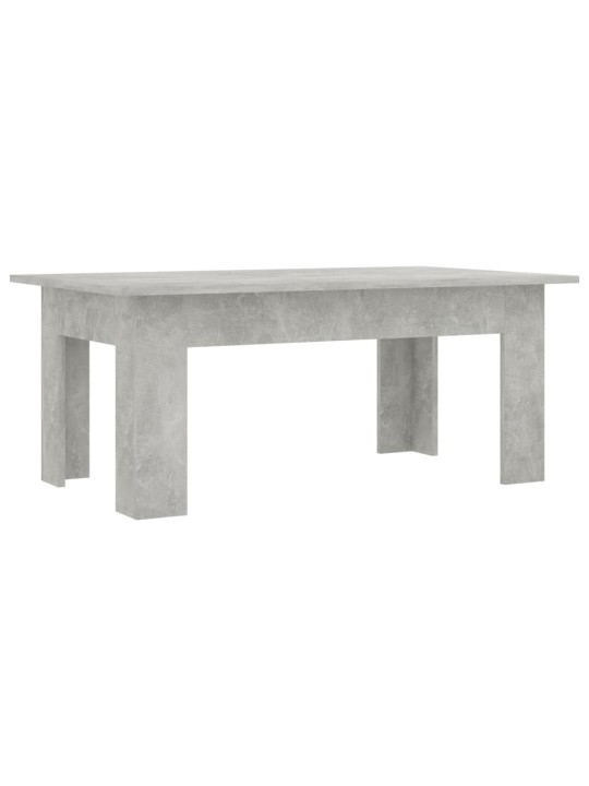 Konferenční stolek betonově šedý 100x60x42 cm kompozitní dřevo