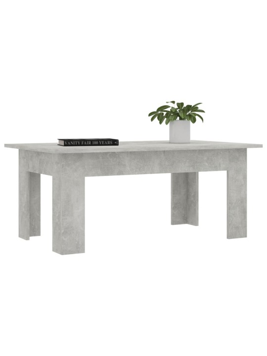 Konferenční stolek betonově šedý 100x60x42 cm kompozitní dřevo