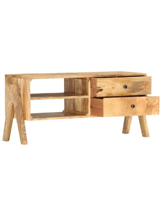 Tv stolek 97 x 35 x 47 cm masivní mangovníkové dřevo
