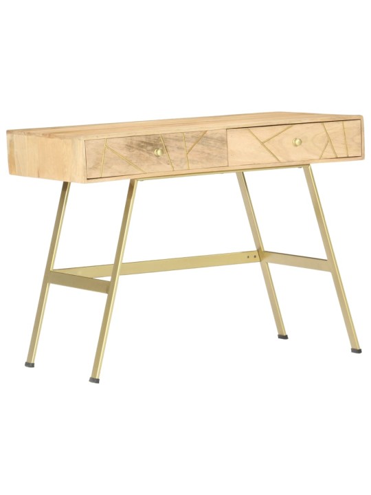 Psací stůl se zásuvkami 100x55x75 cm masivní mangovníkové dřevo