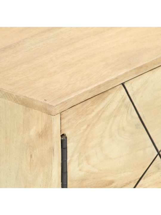 TV stolek 140 x 30 x 40 cm masivní mangovníkové dřevo